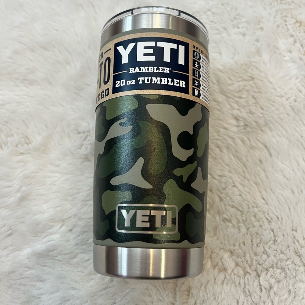 Yeti Camo Tumbler NWT